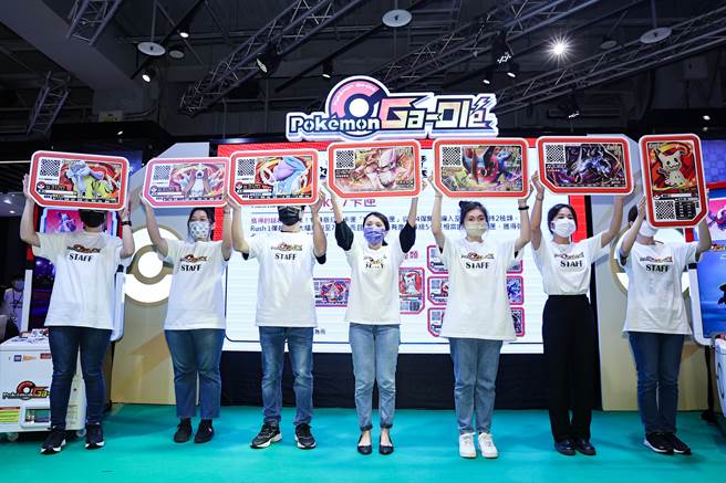 宝可梦加傲乐自Rush 1弹起，特殊版红色卡匣–「Lucky卡匣」从原本的2种大幅增加至7种。（罗永铭摄）