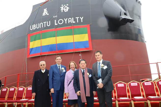 裕民航运「裕义轮」命名交船典礼。（裕民提供）