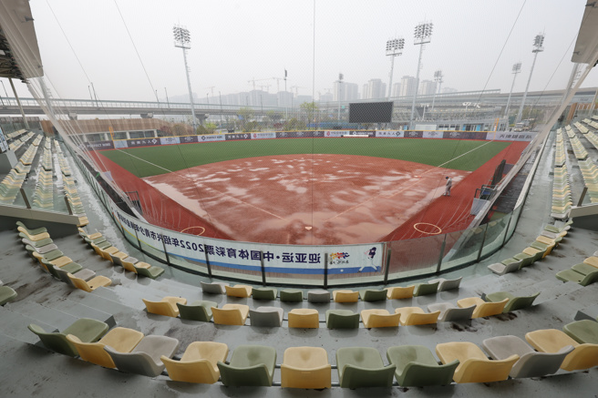 杭州亚运垒球场。（中华奥会提供）