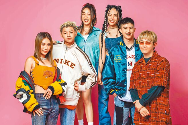 吕婕菲（左起）、淇扬、梁舒涵、夏沐、子贤、张龙，将首度举办专场。（宽宽整合行销提供）