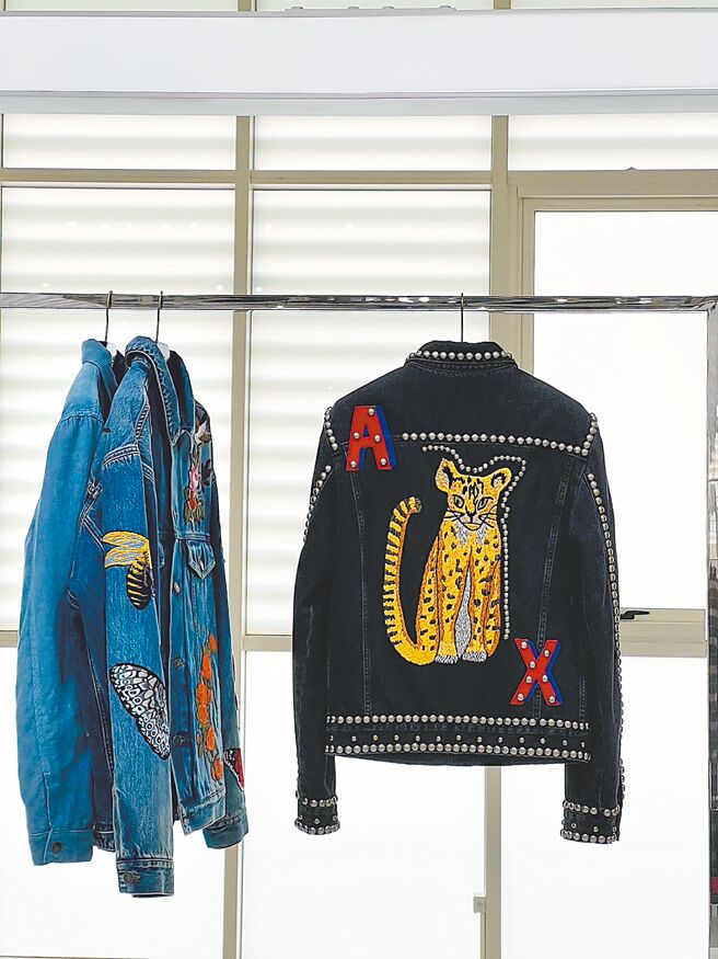 猞猁图腾外套。（林欣仪摄）