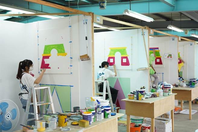 中区技能竞赛漆作装潢职类竞赛。(中彰投分署提供)