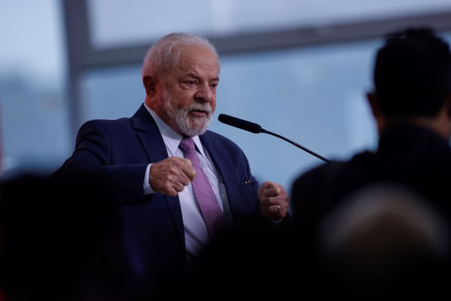 巴西總統魯拉（Luiz Inácio Lula da Silva）。（圖／路透社）