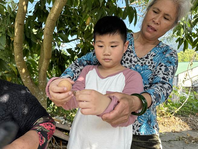 台东延平乡红叶部落发起部落养鸡计画。（蔡旻妤摄）