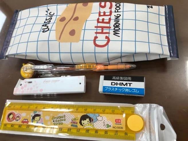 三义乡公所准备「趣味笔袋」作为儿童节礼物。（三义乡公所提供／李京升苗栗传真）