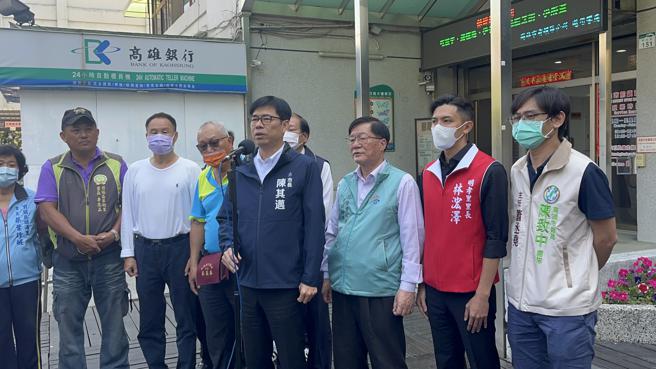 高雄水情严峻 高雄市长陈其迈表呼吁大家节约用水，共体时艰。（图／品观点提供）