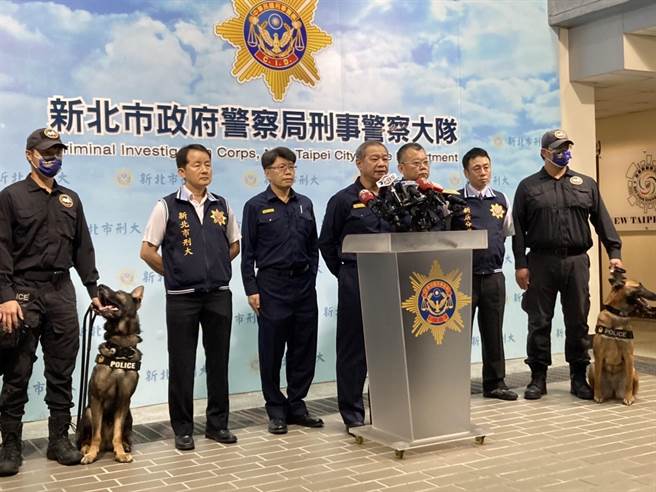 新北市政府警察局局長廖訓誠受訪。（徐沛琪攝）