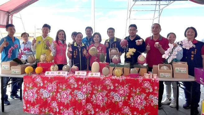 后壁区公所为了此次活动，23日在现地宣传。（后壁区公所提供／张毓翎台南传真）