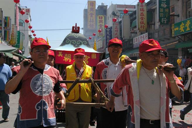 美国朝圣宫曾多次回云林北港朝天宫进香谒祖，疫情过后今年将再次返台。（本报资料照片）