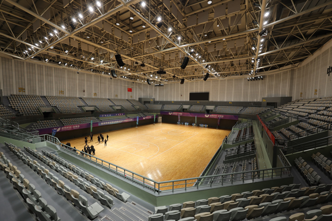 杭州亚运跆拳道及角力项目位于临安体育文化会展中心体育馆。（中华奥会提供）