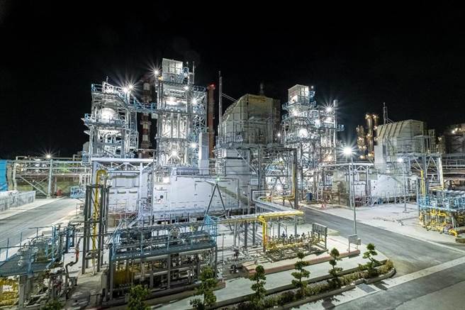 奇美燃气汽电共生厂全貌。（图／业者提供）