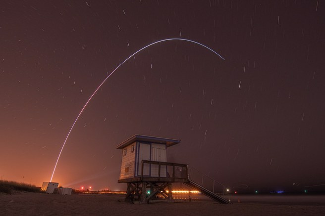 泰伦1号的发射轨迹。(图/spaceflightnow)