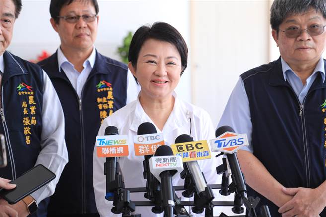 国民党台中市第8选区议员黄健豪日前宣布投入台中市第5选区（北屯、北区）立委初选，同党的前立委沈智慧也重披战袍，对决黄建豪。图为台中市长卢秀燕。（资料照／陈淑娥摄）