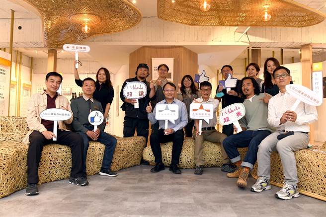 八仙山国家森林游乐区游客中心经歷半年筹备与建置，24日以全新面貌「八仙秘密基地」正式开放迎客。（东势林管处提供）