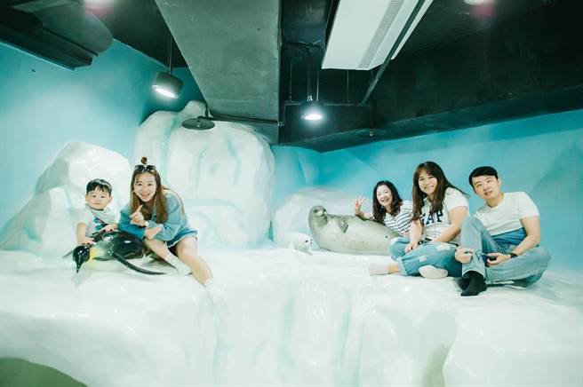 海生馆各项亲子设施增进互动和乐气氛。（屏东海生馆提供）