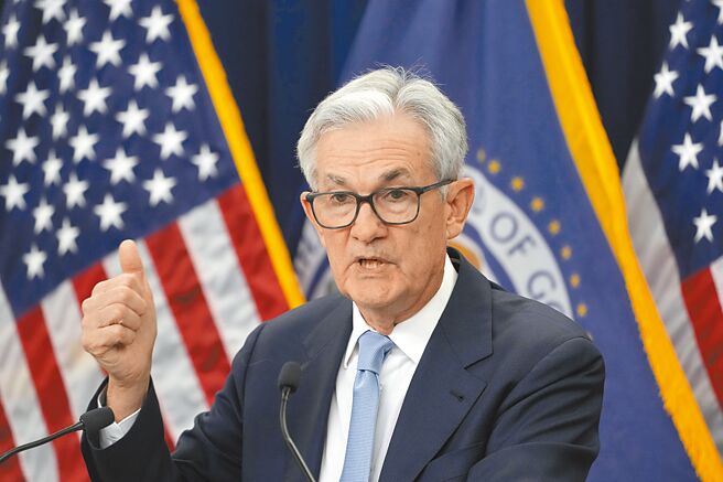 美国联准会主席鲍尔。图／美联社