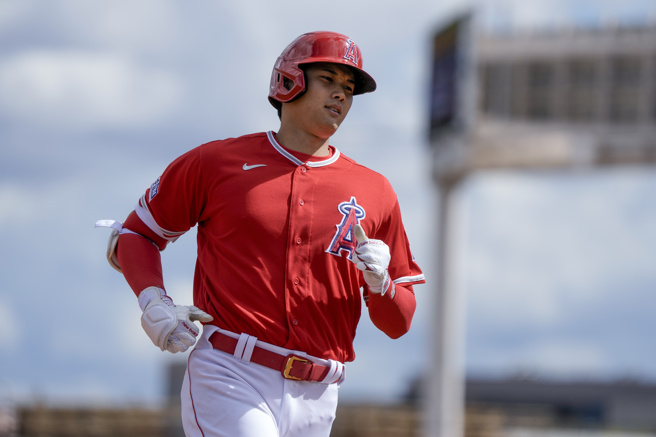 大谷翔平的下份合约有机会打破大联盟纪录。（美联社资料照）