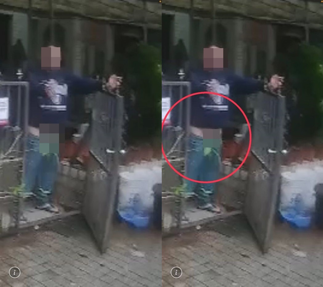 女外送员送餐时男客户竟站在门口露出下体取餐。（翻摄外送员的奇闻怪事）