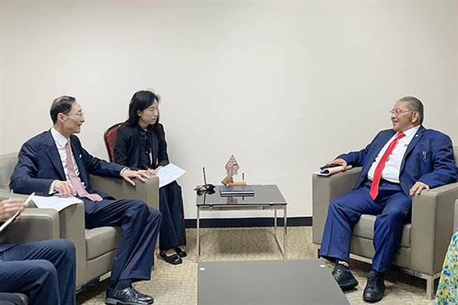 大陸副外長孫衛東訪汶萊外長促地區和平穩定。（大陸外交部）