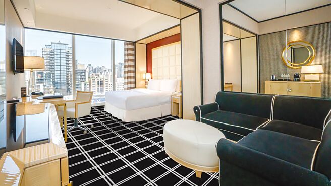 台中林酒店豪华客房。图／台中林酒店提供