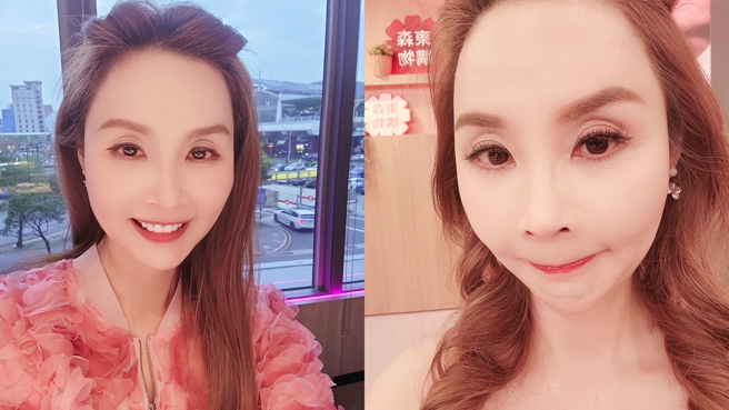 许圣梅被指长得像鬼、蔡天凤。(图/许圣梅 FB)