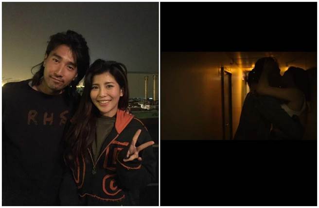 壮壮在《深夜食堂》中和赵又廷有激情戏。（壮壮提供、翻摄自YT）