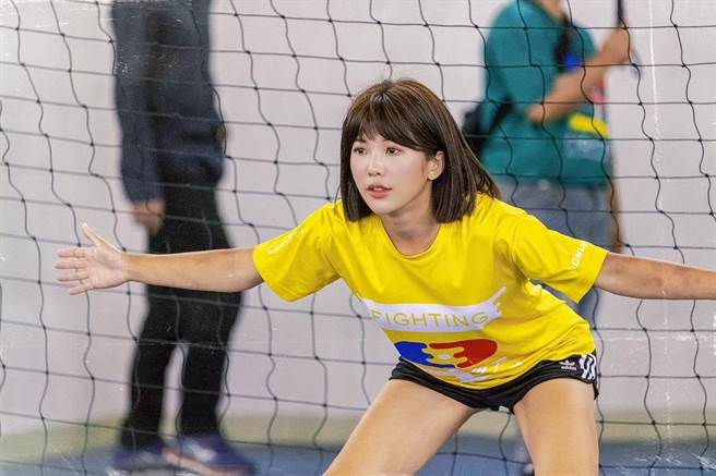 壮壮去年在《全明星运动会4》担任黄队队长知名度大开。（汗土娱乐提供）