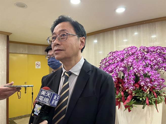 宏都拉斯断交，张善政表达遗憾。(蔡依珍摄)