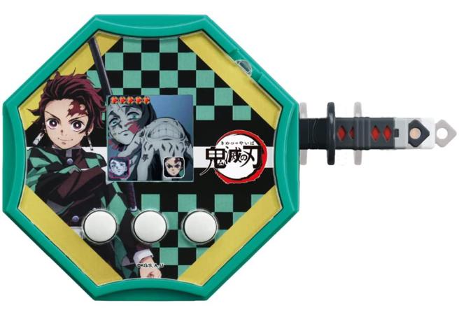 新光三越funbox鬼滅之刃劍士之道電子機，特價1599元（67折）。（新光三越提供）