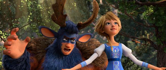 《公主与野兽》叛逆公主遇野兽伯纪。（可乐电影提供）