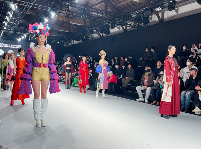 崑山科技大学学生作品。(摄/王雅芬)