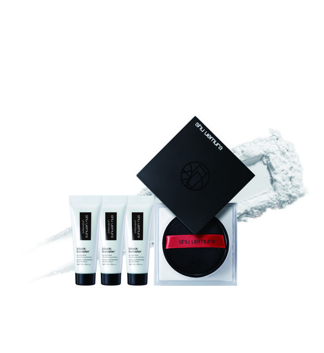 SOGO復兴馆shu uemura持妆蜜粉发烧限定组，优惠价1665元。（SOGO提供）