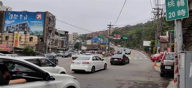 清明连假将至桃园龙潭风景区多易塞车警方吁改道。(警方提供／吕筱蝉桃园传真)
