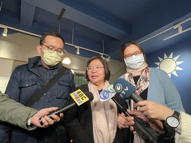 费鸿泰、徐巧芯协调无果，最终由台北市党部委员会30日开会决议。（刘彦宜摄）