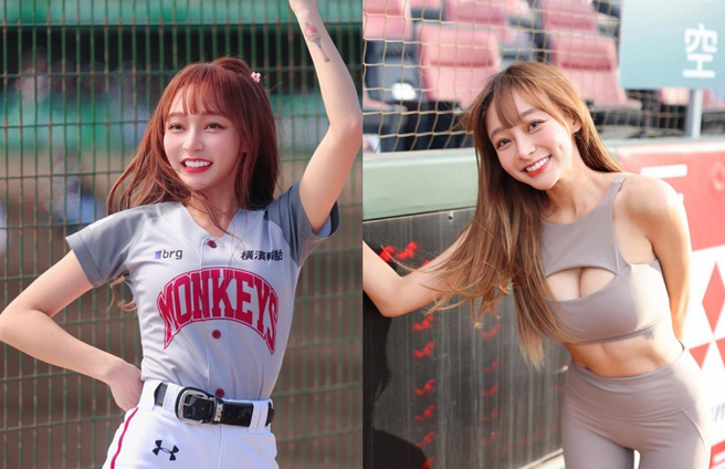 啦啦队女神林襄。（图／摘自林襄IG）