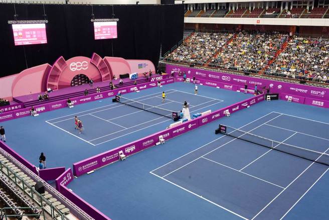 海硕杯网球赛是国内职业网球盛事，上次举办是2019年。（资料照／海硕整合行销提供）