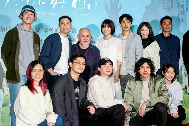 首映会现场眾星云集。（粘耿豪摄）