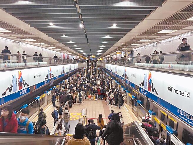 北北基桃将推单一月票，预计7月上路。图为台北捷运。（本报资料照片）