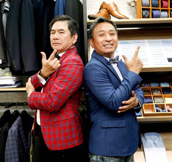 洪都拉斯日前与好友王中平相约为演唱会试装。（万星传播提供）