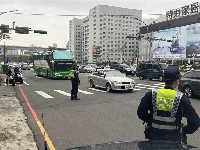 清明节连续假期即将到来，警方将加强重点路段取缔。(警方提供／蔡依珍桃园传真)