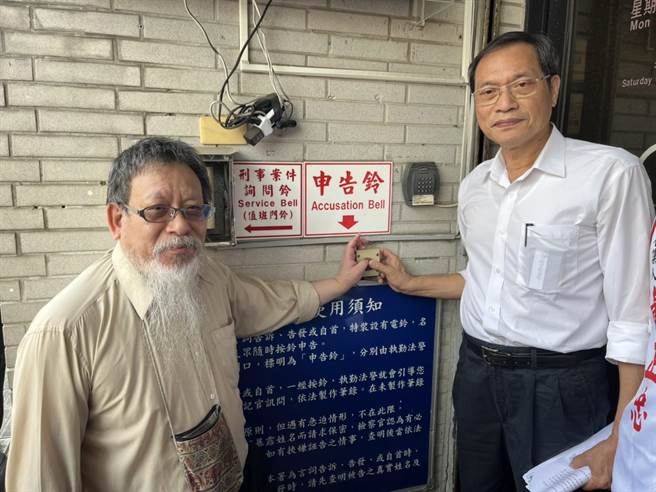 不满屏东县长选举结果，苏清泉提告8人贪污，不排除再告60人。(林和生摄)