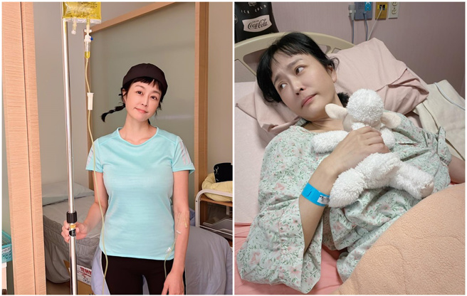 唐玲当时没定时回医院打维生素B12，全身无力又喘，以为自己快死掉。（图／FB@唐玲）