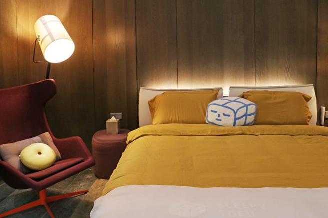 （一困好眠！北投老爷推「眠眠不觉」主题房，每房每晚7,000元起，全系列眠豆腐商品免费体验。图／北投老爷酒店提供）