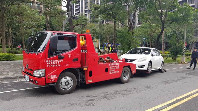 李男车辆去年遭新北分署查封并拖吊保管。（新北分署提供）