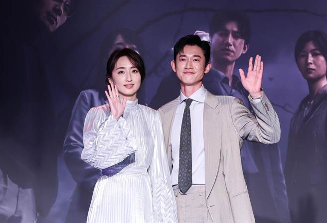 柯佳嬿、吴慷仁在《模仿犯》首度合作对戏。（陈俊吉摄）