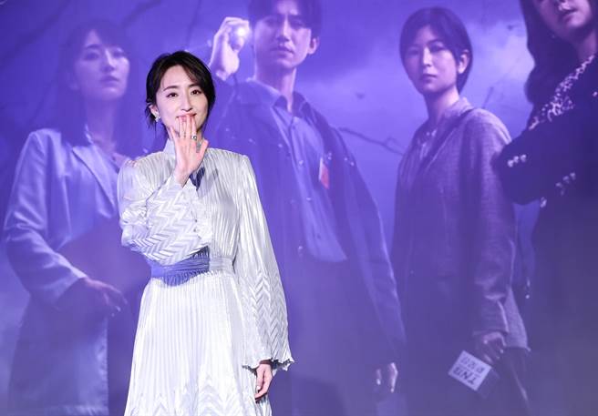 柯佳嬿被期待《模仿犯》再创都市传说。（陈俊吉摄）