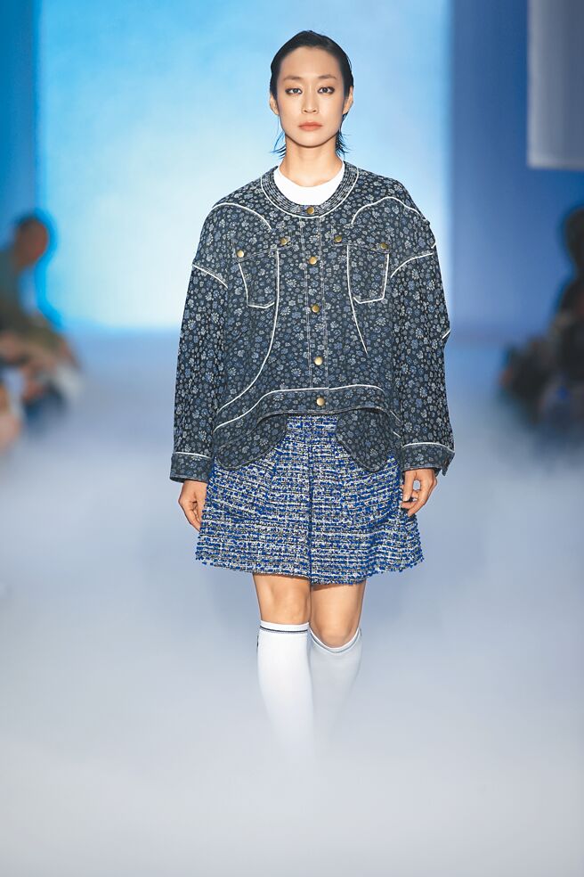 CHARINYEH以二二八、白色恐怖时代为背景制作2023秋冬系列。（臺北时装周提供）