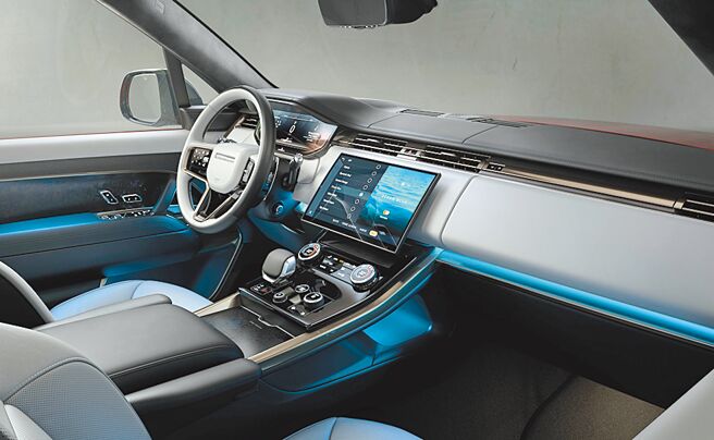 驾驶导向设计迎合驾驶就手操控。（台湾捷豹路虎提供）