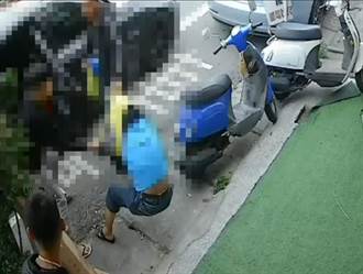 台南新市爆當街砍人 男欠4萬遭強擄 警1小時內逮7人