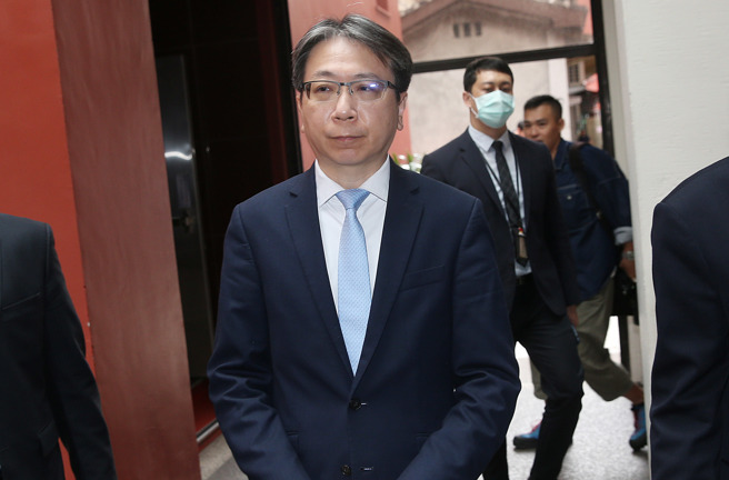 国安局长蔡明彦30日赴立法院备询。（姚志平摄）